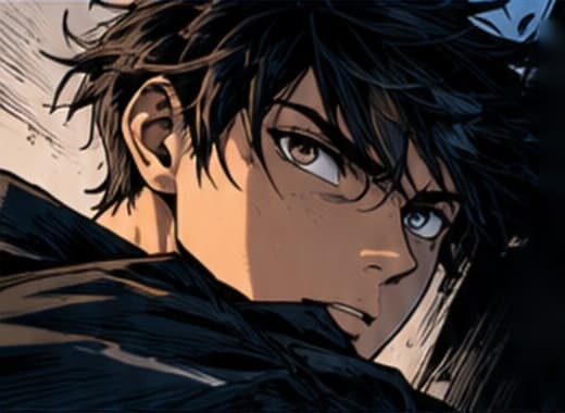 Close-up of a determined young engineer glancing over his shoulder